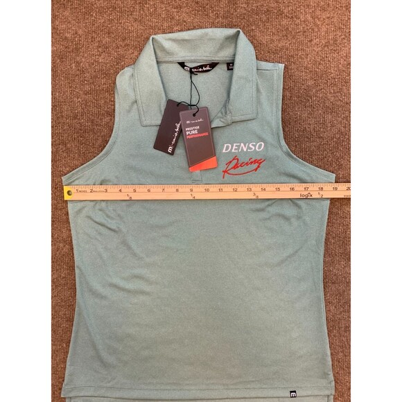 Travis Mathew Denso Racing Shirt Womens M Coto Sleeveless Polo (Lot of 2) - Picture 5 of 9